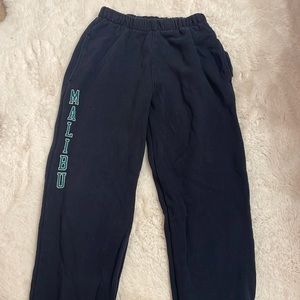 Brandy Melville/John Galt rosa sweatpants